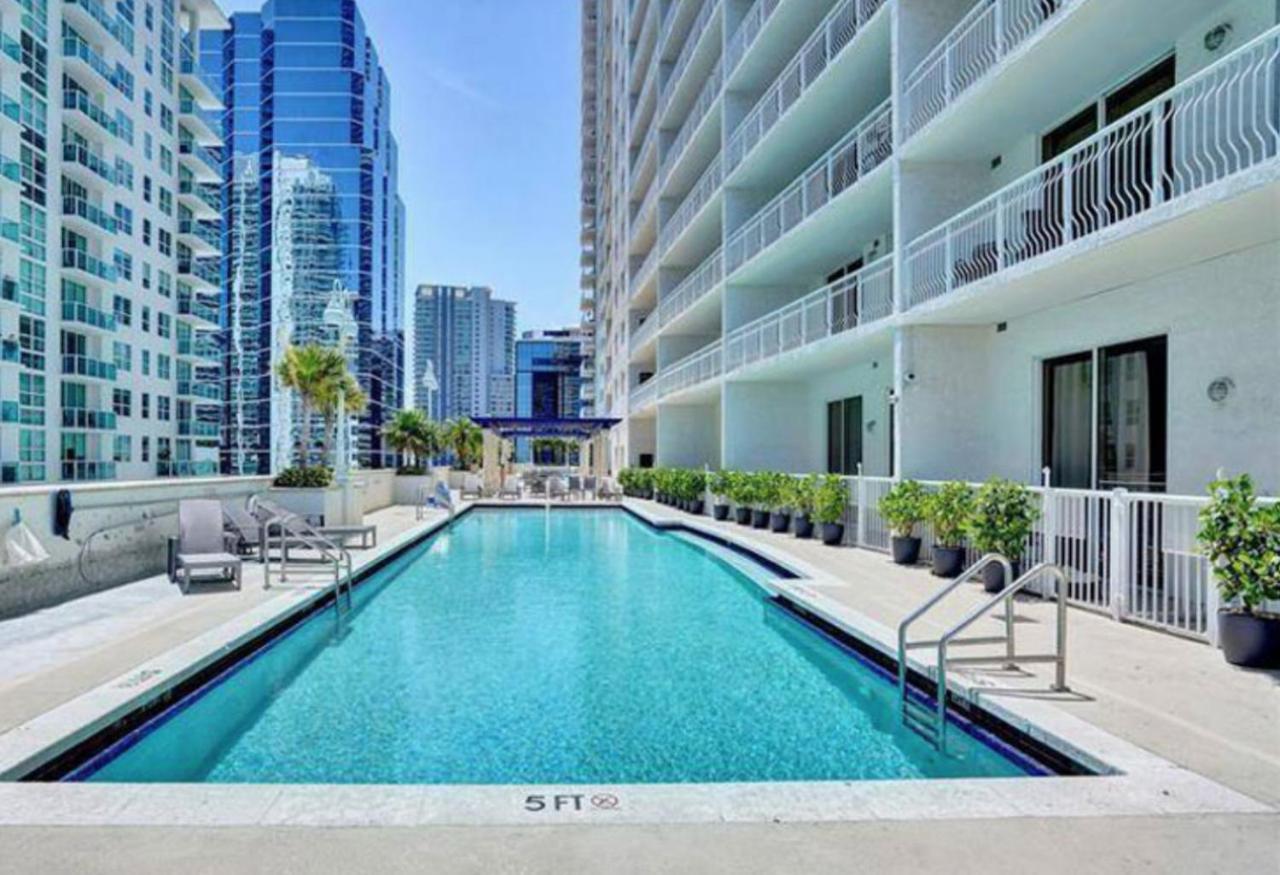 マイアミModern 1 Bed In The Heart Of Brickell With Free Parkingアパートメント エクステリア 写真
