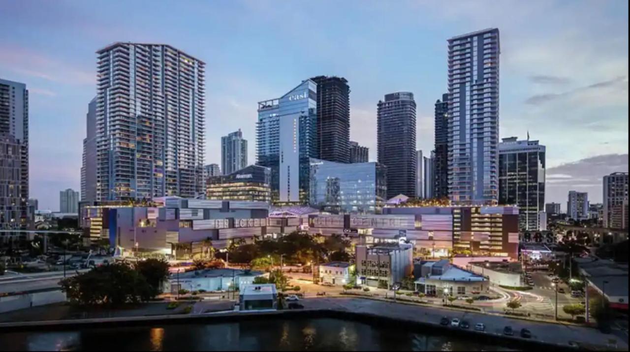 マイアミModern 1 Bed In The Heart Of Brickell With Free Parkingアパートメント エクステリア 写真