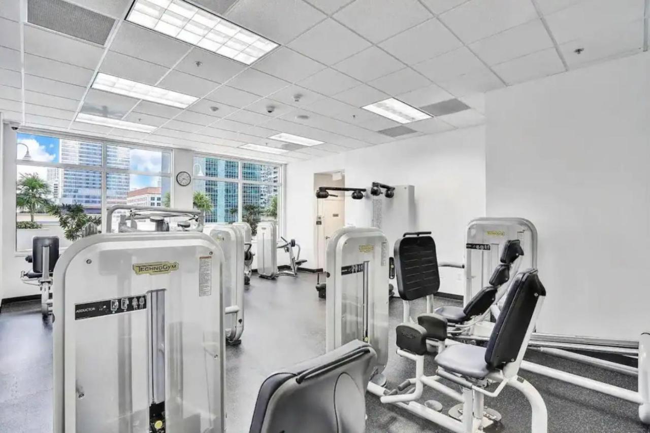 マイアミModern 1 Bed In The Heart Of Brickell With Free Parkingアパートメント エクステリア 写真