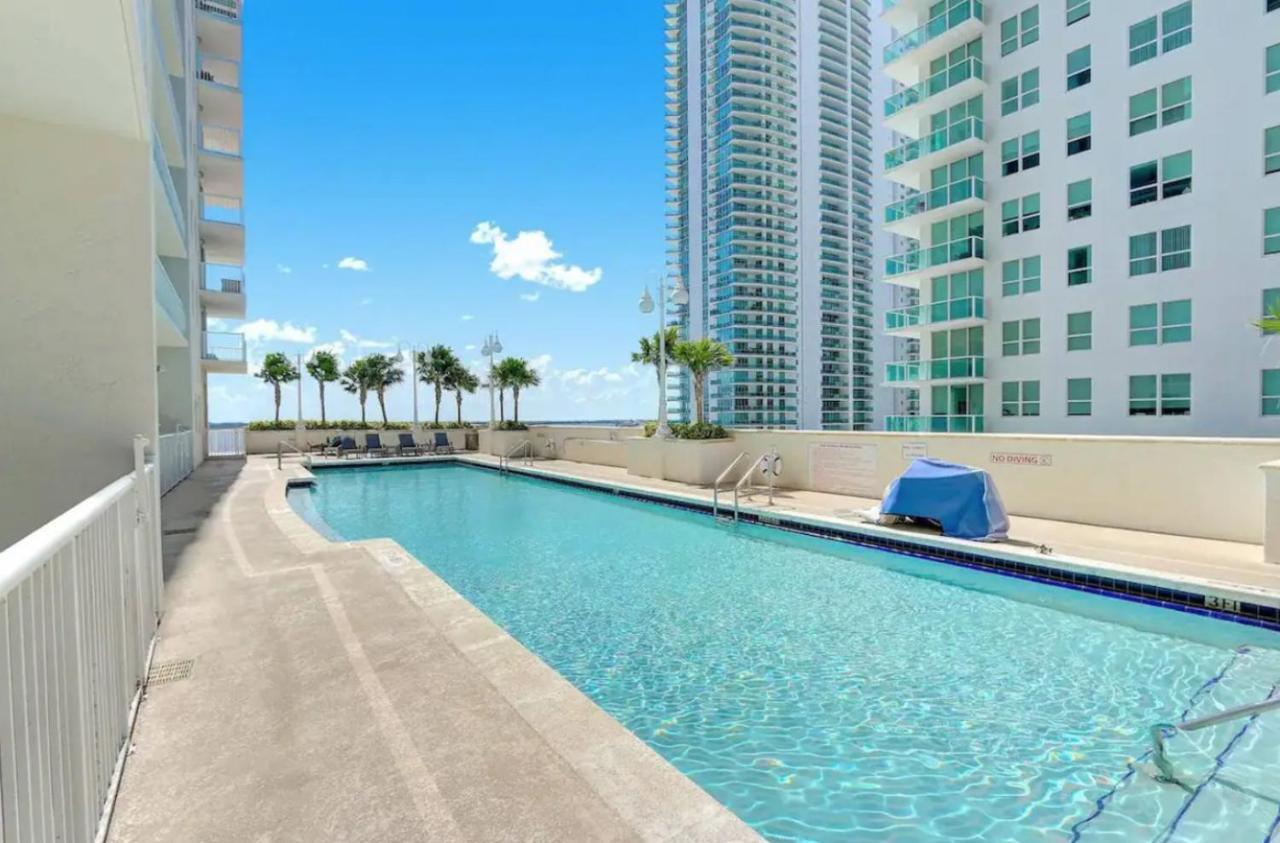マイアミModern 1 Bed In The Heart Of Brickell With Free Parkingアパートメント エクステリア 写真